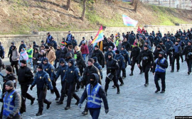 В Киеве прошел марш памяти жертв трансфобии: есть задержанные