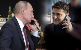 Зеленский и Путин поздравили друг друга с Новым годом по телефону